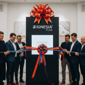 Jual Pita Peresmian Jumbo 1 Pompom Kain Satin Kualitas Premium untuk Kantor Toko Baru