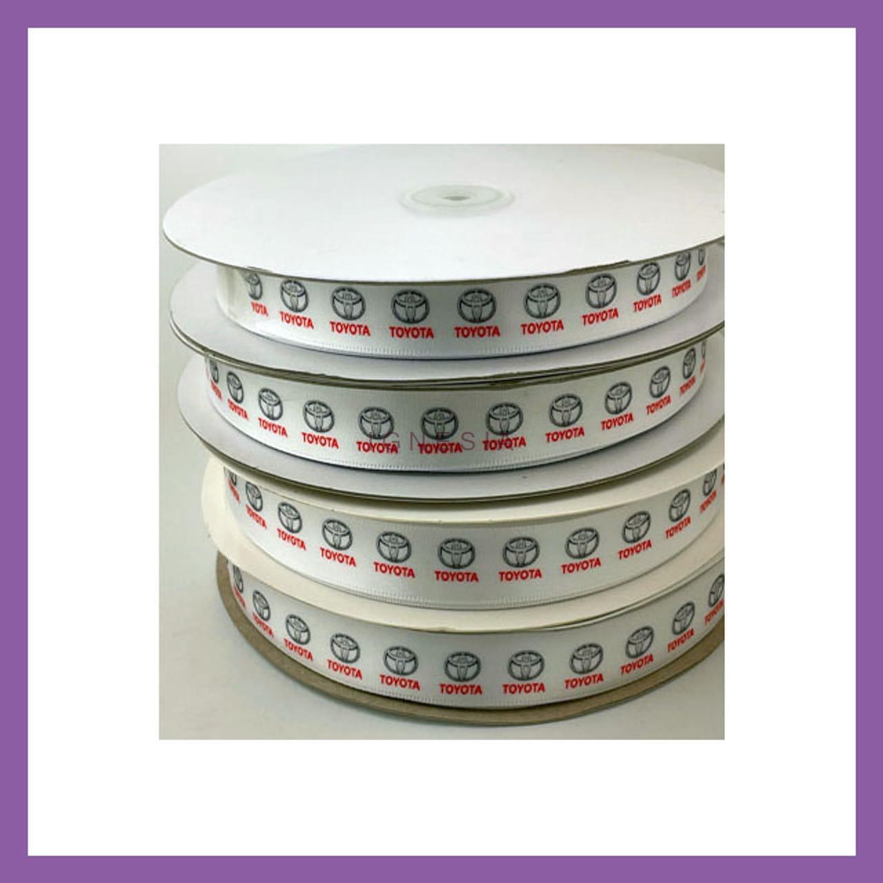 Cetak Pita Satin 2, 2.5 4 & 5 cm atau 1 & 2 Inch Warna Lengkap Harga Per Roll - Gambar 5