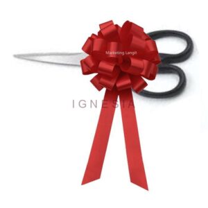 Gunting Hias Pita Pompom Untuk Peresmian