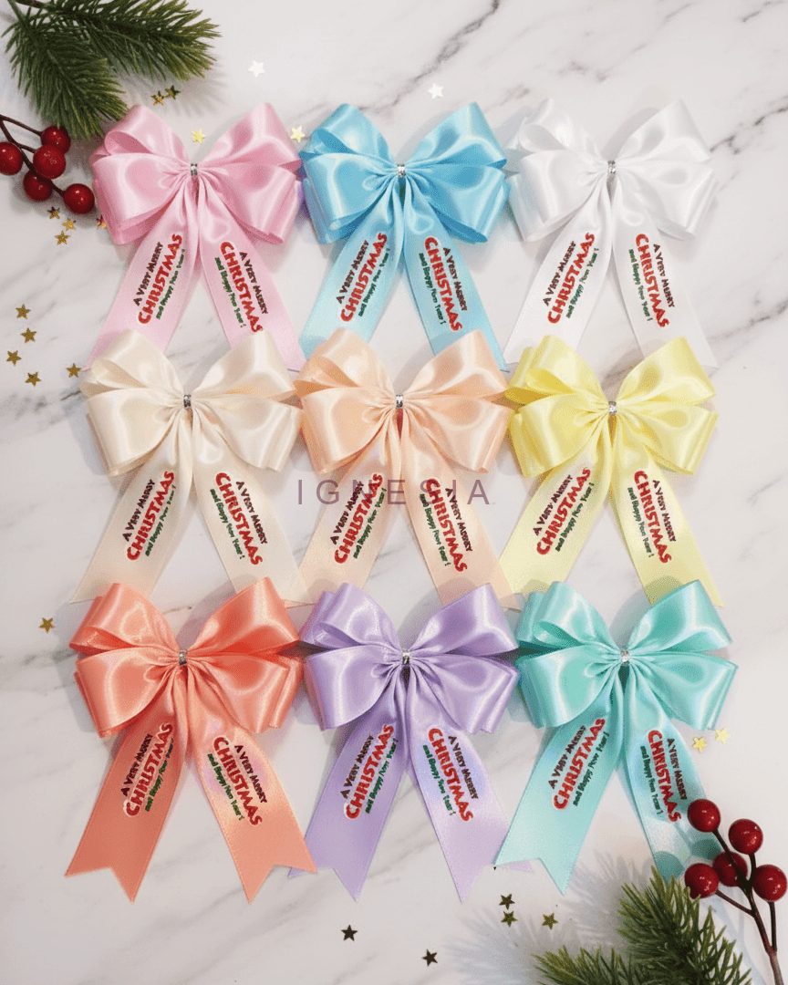 Pita Kado Ulang Tahun Cetak Ucapan Bahan Satin Premium Siap Pakai - Gambar 8