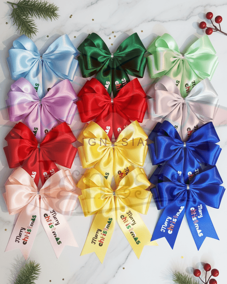 Pita Natal Cetak Merry Christmas