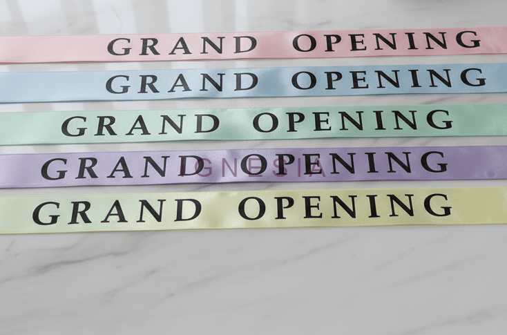 Pita Grand Opening Cetak Tulisan Ready Banyak Warna - Gambar 8