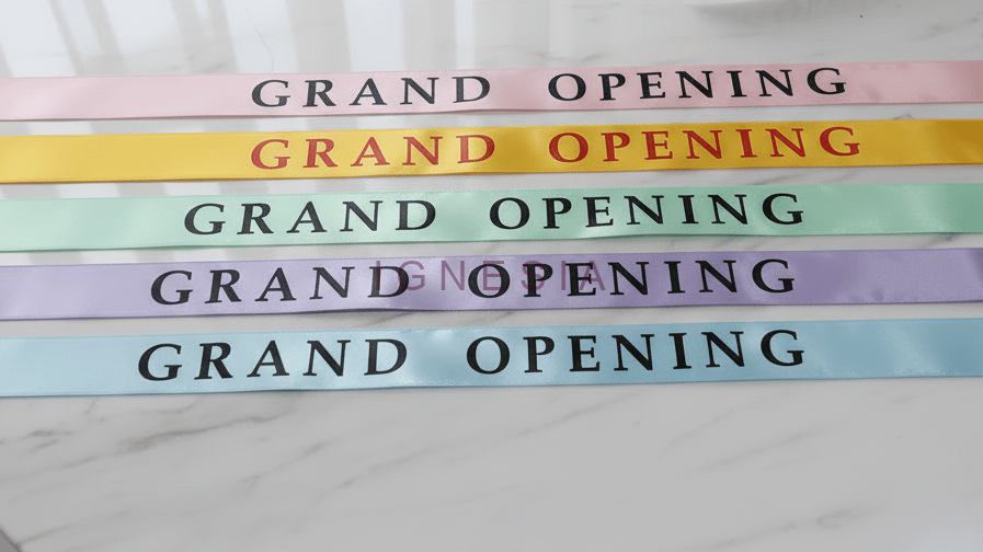 Pita Grand Opening Cetak Tulisan Ready Banyak Warna - Gambar 7