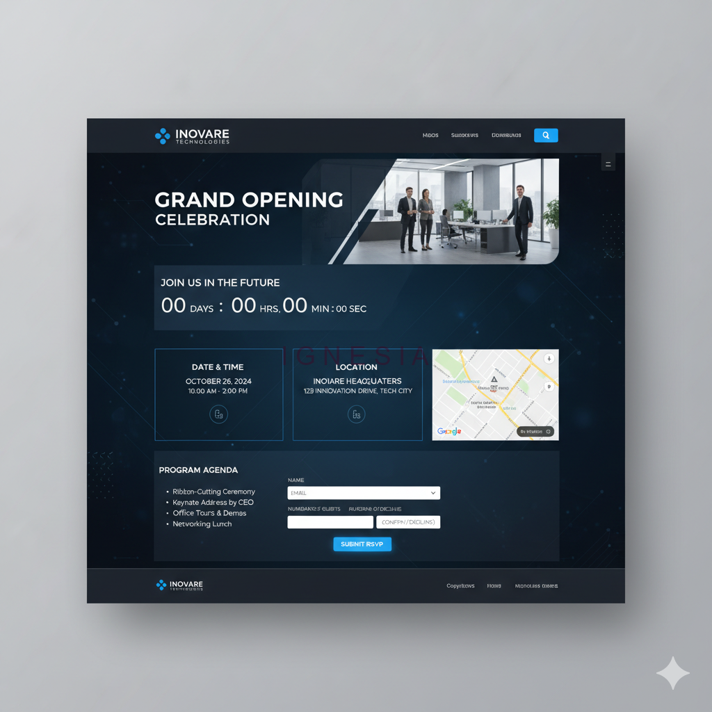 Undangan Grand Opening Digital Online Untuk Peresmian - Gambar 2