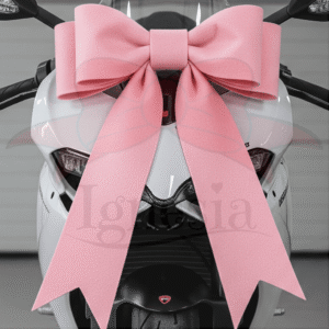 Pita Hiasan DO Motor Baru Warna Pink Muda Untuk Hadiah Besar