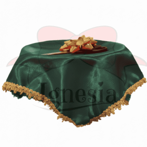 Baki Opening Ceremony Hijau Tua 35cm Muat 3-4 Gunting Lis Gold Bisa Custom