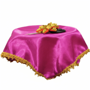 Nampan Opening Ceremony Pink Tua 35cm Muat 3-4 Gunting Lis Gold Bisa Custom