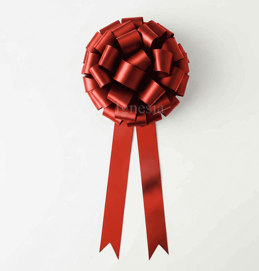 Pita Kado Besar Warna Merah Untuk Hadiah Jumbo 4 Pita Kado Besar, sudah Jadi Bisa 2 Warna Merah untuk hadiah, hampers atau parsel