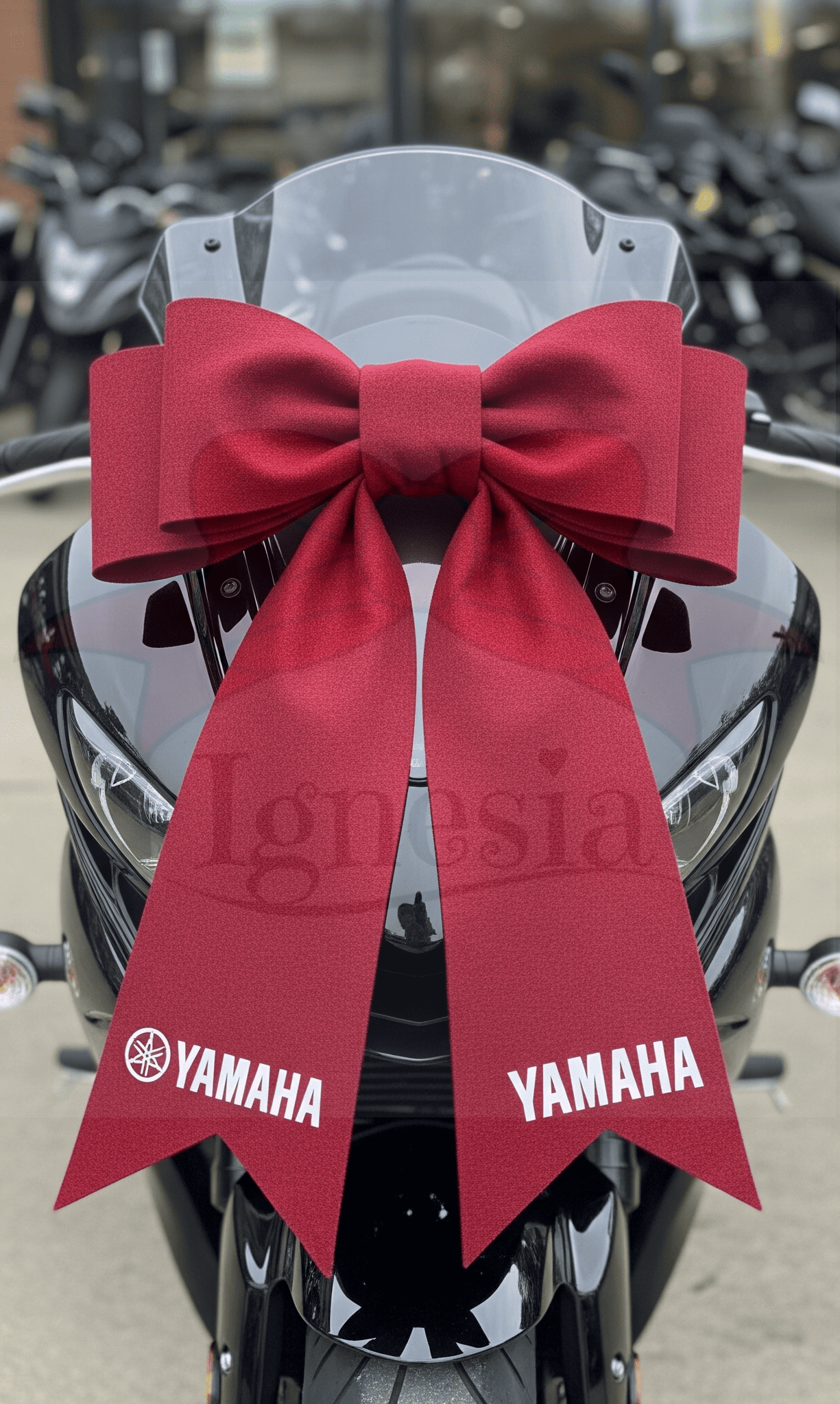 Pita Hiasan DO Motor Baru Warna Pink Muda Untuk Hadiah Besar - Gambar 2