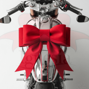 Pita Kado Motor Warna Merah