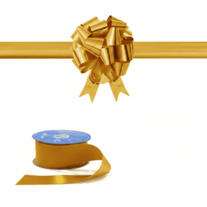 Pita Grand Opening Kantor Gold Metalik 15cm Set Gunting Hias Satin Real Ribbon By IgnesiaBisa Custom