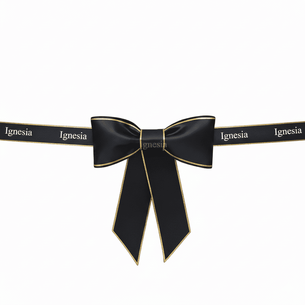 Pita Peresmian Custom PREMIUM Grand Opening Satin Hitam