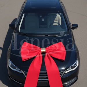 Pita Hiasan Mobil Baru 100cm Merah Untuk Handover