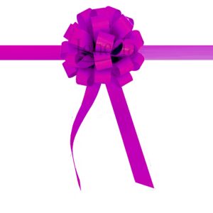 Pita Peresmian Gedung Pink Tua 15cm Set Tali Panjang PP Real Ribbon By IgnesiaBisa Custom