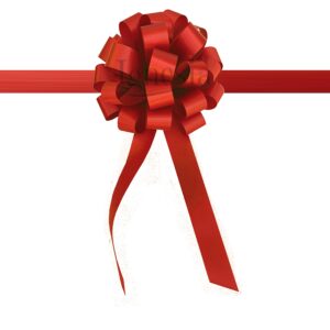 Pita Grand Opening Toko Merah 15cm Set Tali Panjang Satin