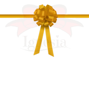 Pita Peresmian Kantor Kuning 15cm Set Tali Panjang Satin Real Ribbon By Ignesia Bisa Custom