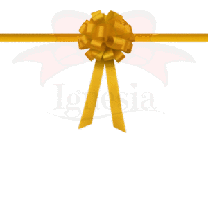 Pita Peresmian Kantor Kuning 15cm Set Tali Panjang Satin Real Ribbon By Ignesia Bisa Custom