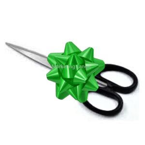 Pia Gunting Star untuk peresmian grand opening Kantor Toko Gudang Gedung Baru