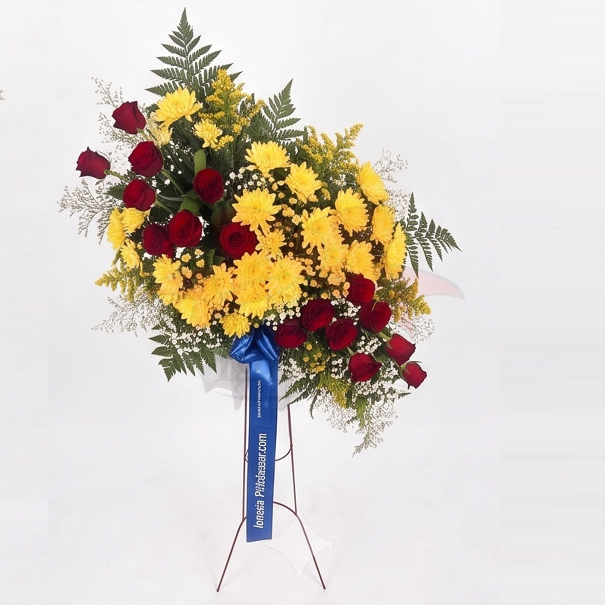 Standing Flower Ucapan Selamat Full Bunga Segar Premium