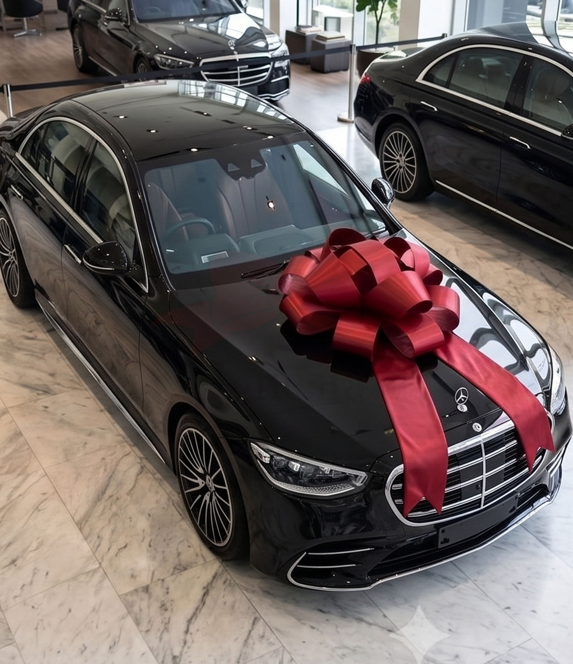Pita Untuk Handover Mobil Mewah Baru - Gambar 2