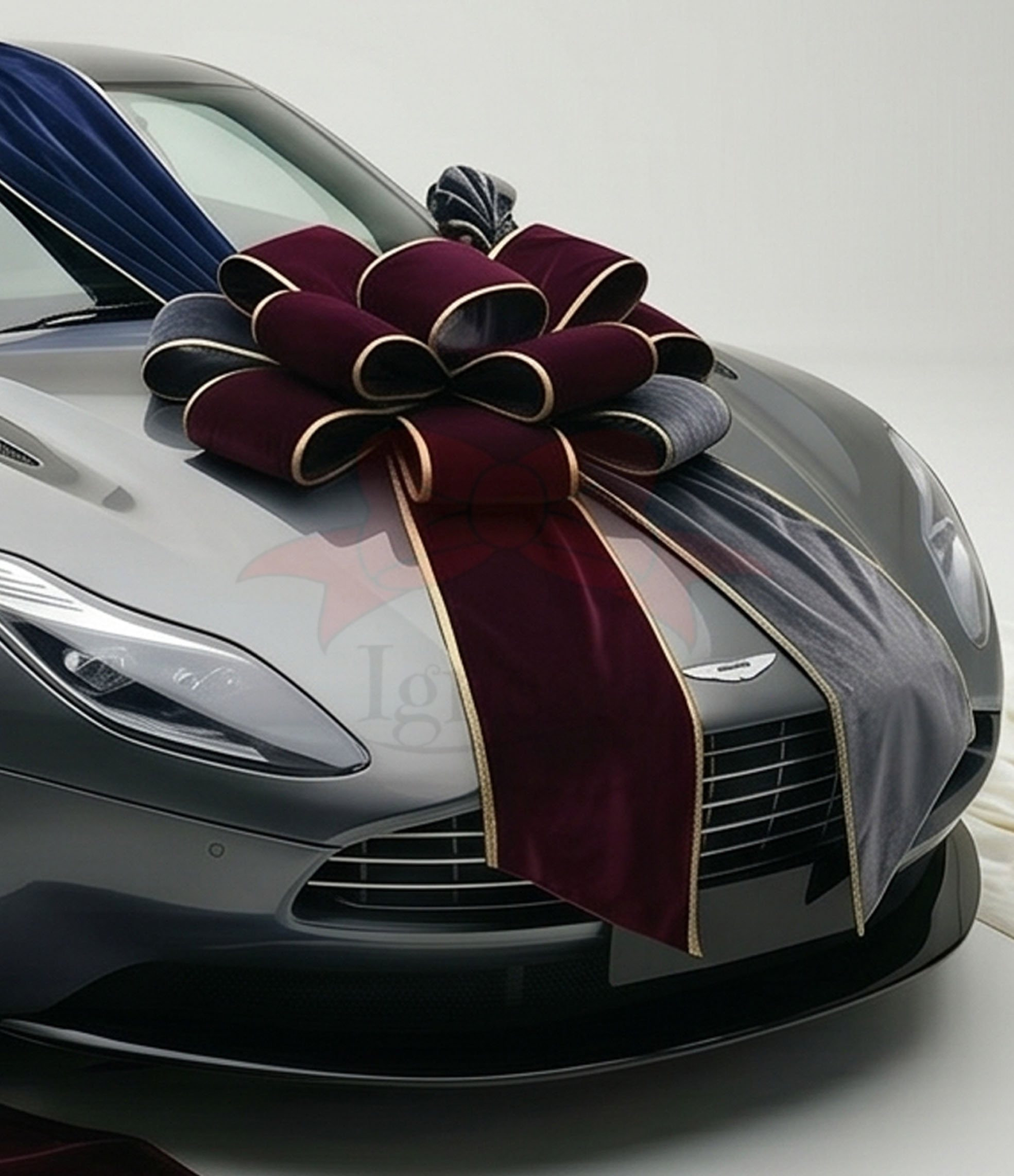 Pita Hiasan Mobil Baru Bahan Bludru Mewah Premium Lis Gold - Pita Handover Mobil 3 Pita Hiasan Mobil Baru Bahan Bludru Mewah Premium Lis Gold - Pita Handover Mobil - Gambar 3