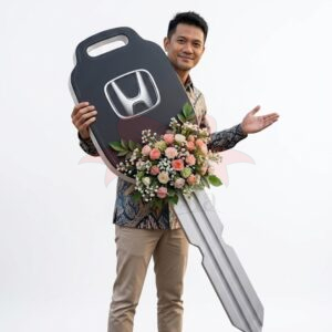 Dummy Key Kunci Mobil Raksasa Bahan Styrofoam